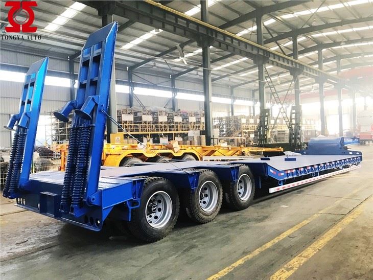 50T Lågbädd Semi Trailer