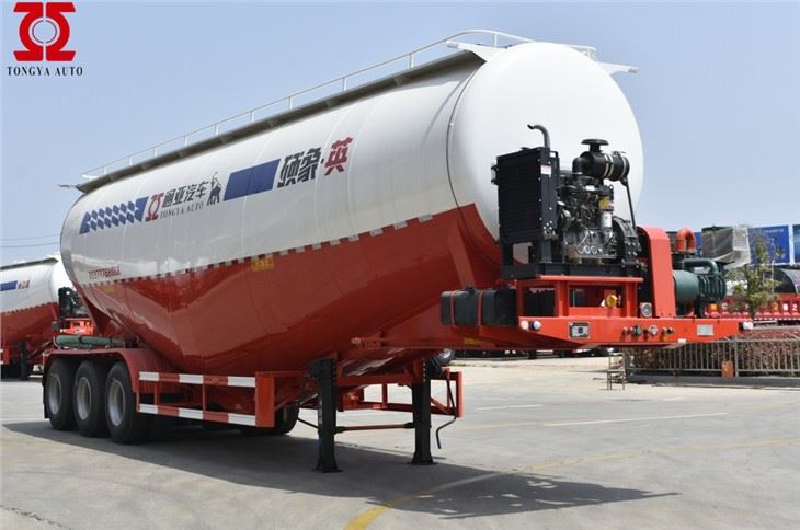 Cement Tanker Lastbil Trailer