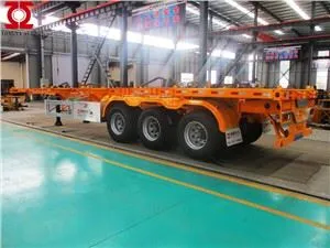 3axlig skelett semitrailer