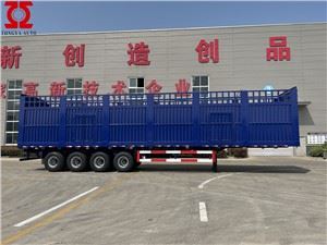 4-axlad Stake Semi Trailer