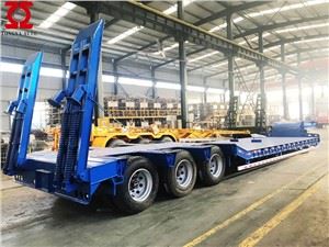 50T Lågbädd Semi Trailer
