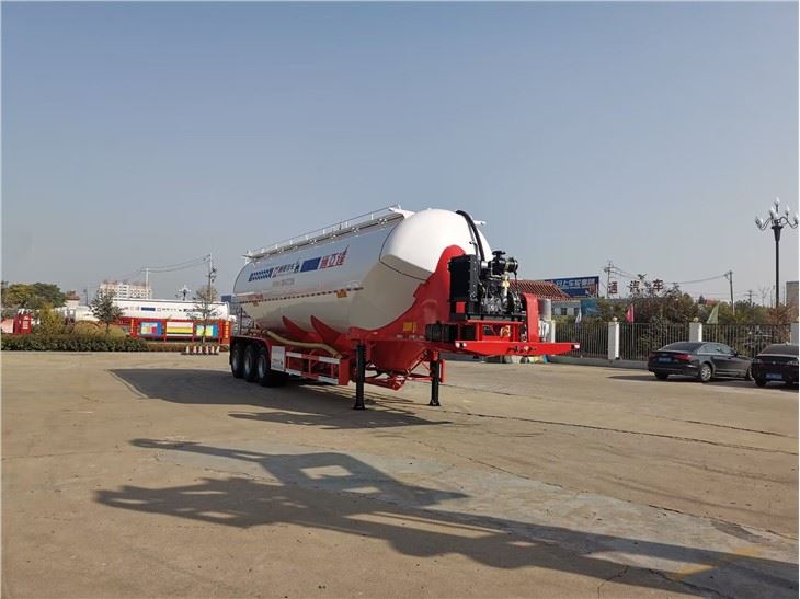 48m3 Vertikal Cement Powder Tanker Semi Trailer