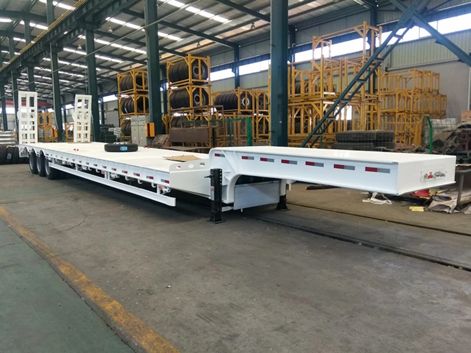 Heavy Duty Low Bed Semi Trailer