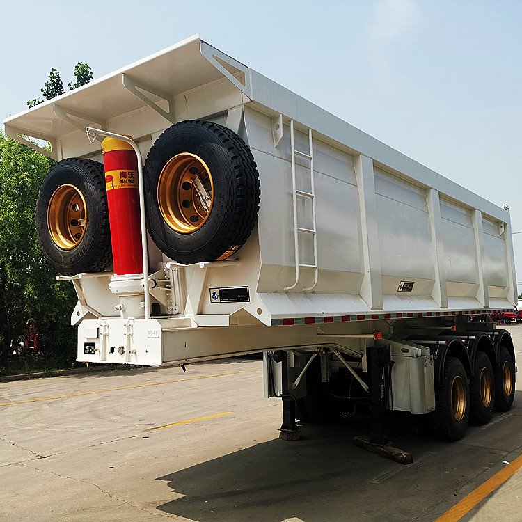 Bakre tippvagn semitrailer