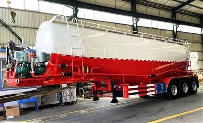Kina Tillverkning TONGYA Bulk Cemen Tank Semi Trailer
