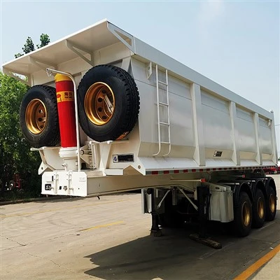 Bakre tippvagn semitrailer