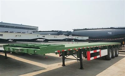 TONGYA 40ft containerflak semitrailer med hållbar kvalitet