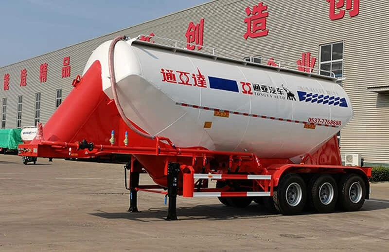 2 fackpulvertransport semi trailer