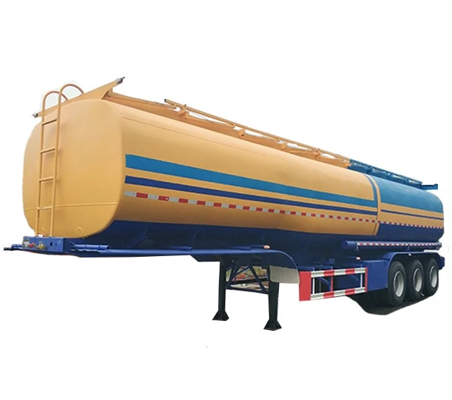 Östra Afrika Fuel Tanker Semi Trailer