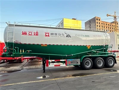 3 Axel 60M3 Bulk Cement Tanker Semi Trailer
