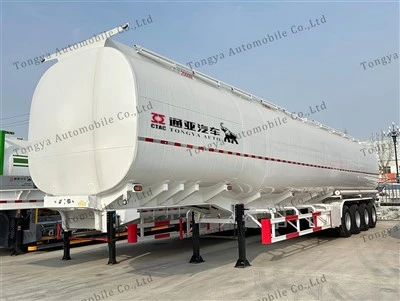 4-axlad 80000L Bränsletanker Semi Trailer