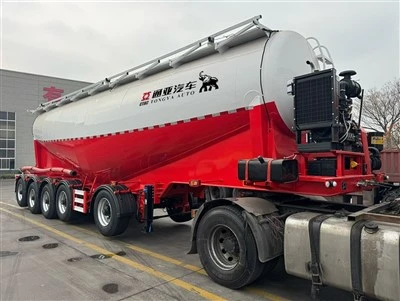 5 axlad 66 liters bulk cement tank semitrailer