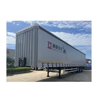 Högkvalitativ gardin semitrailer