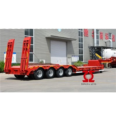 Låglastande Lågbädd Semi Trailer