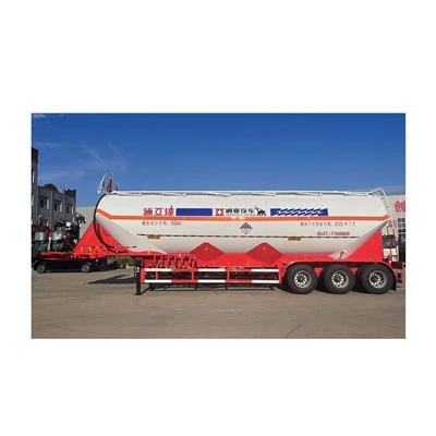 Semi trailer i pulvertankfartyg